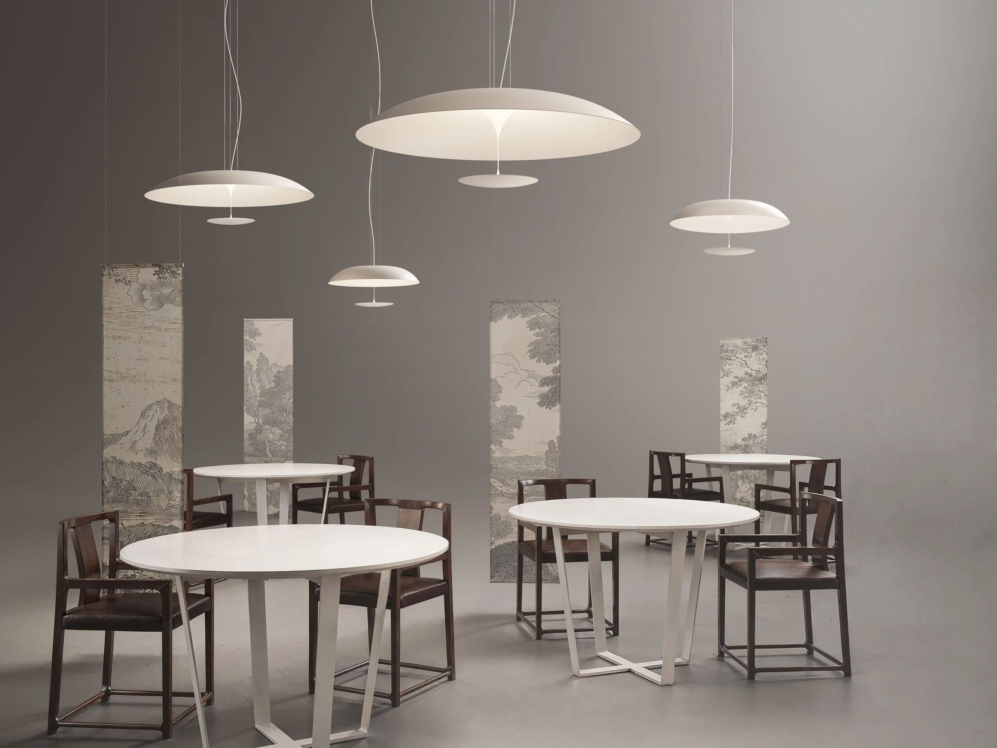 Алюминиевый светодиодный подвесной светильник Karman Blanco ARCH-00128594