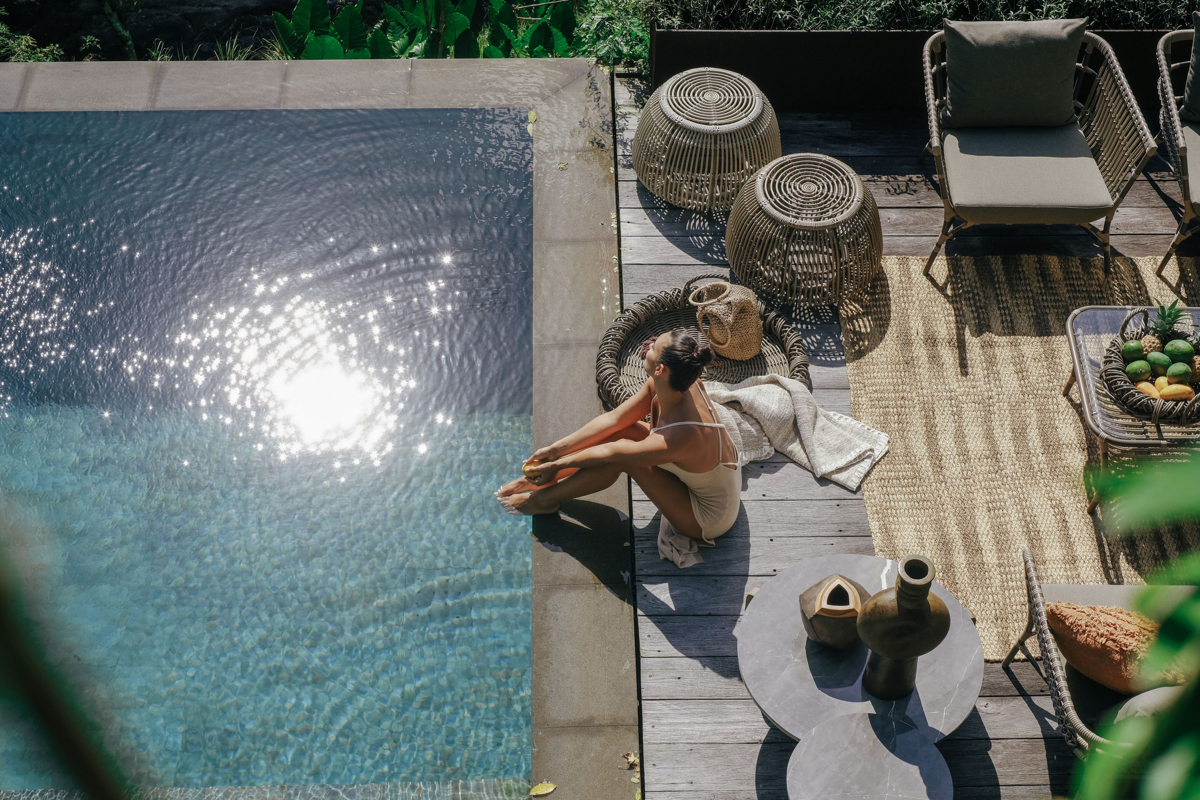 Круглый журнальный столик из синтетического волокна cbdesign Bizarre ARCH-00079104 - Вид №5