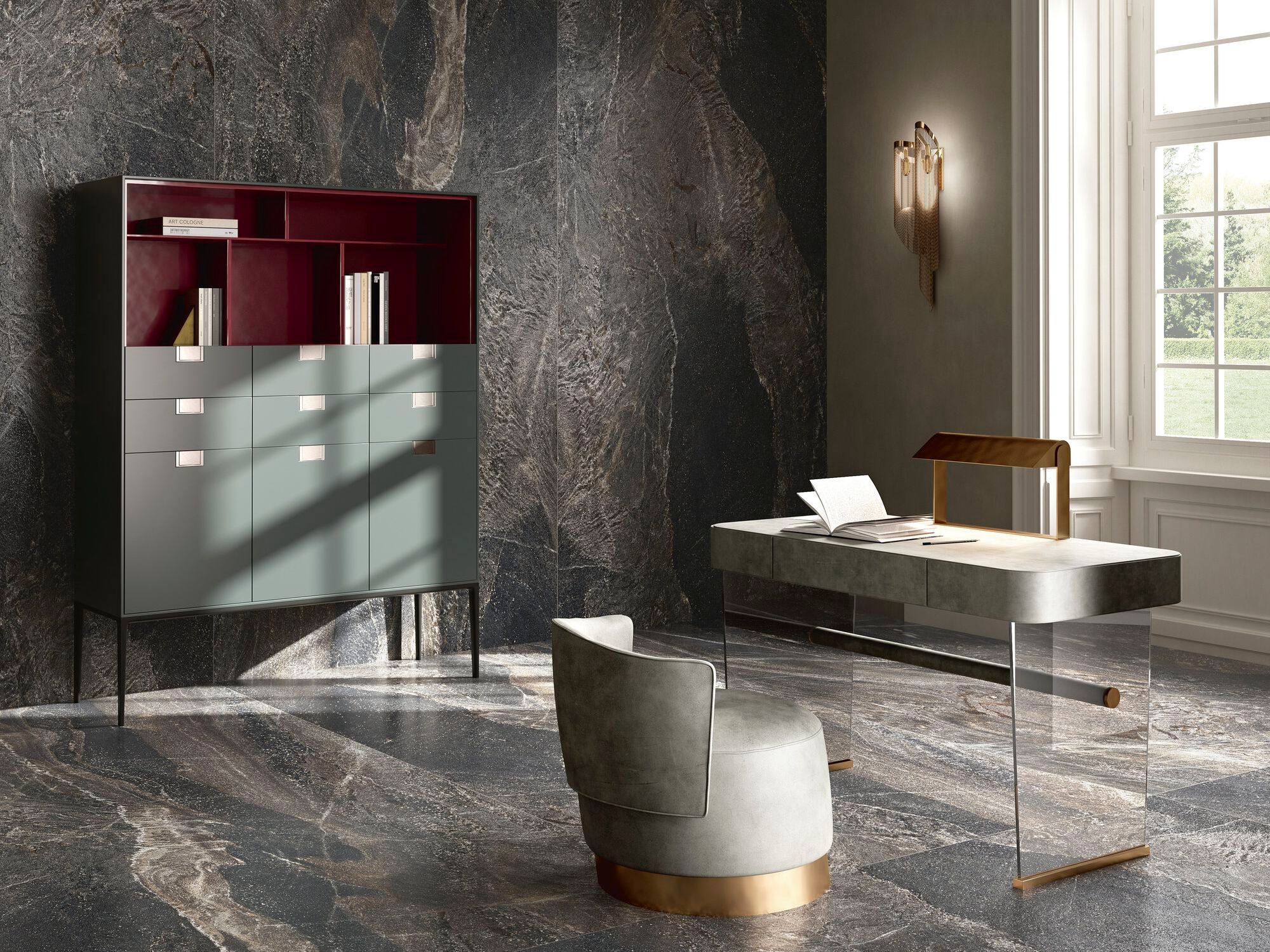 Пол / облицовка керамогранита с эффектом камня Fiandre Pietre Maximum ARCH-00140968 - Вид №1