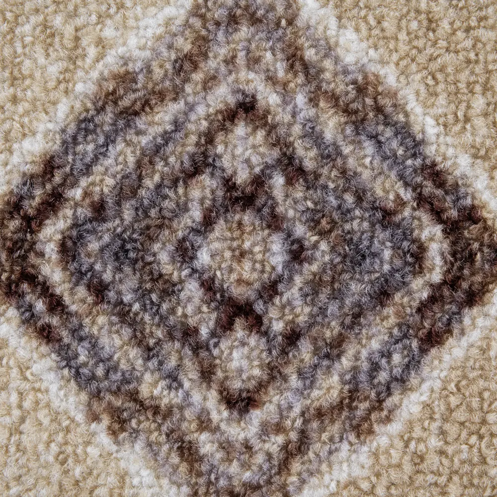 Ковровое покрытие «Баро», 2 м, цвет бежевый/коричневый/принт ВИТЕБСКИЕ КОВРЫ STLM-2048978 - Вид №1