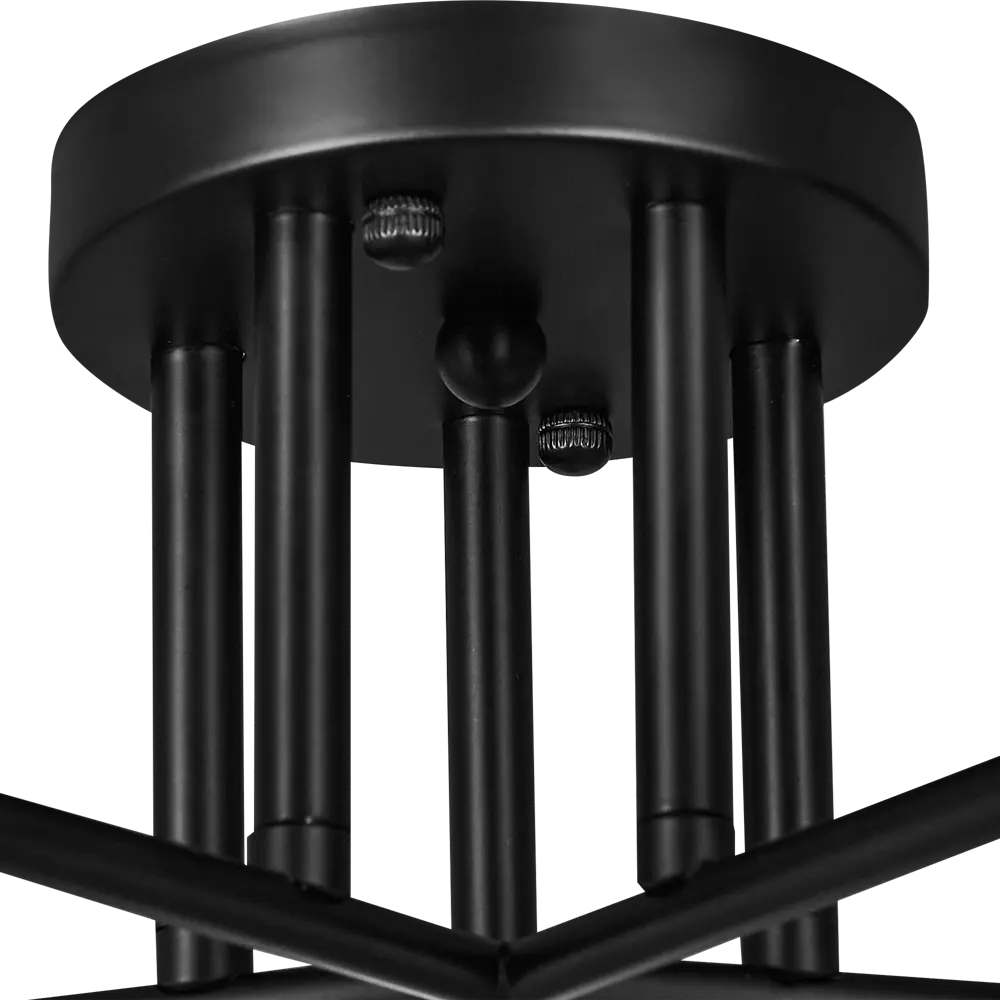 Потолочная люстра SCHAFFNER Dark 3600-5 - современное освещение для гостиной и спальни 89374508 STLM-1348569 - Вид №4