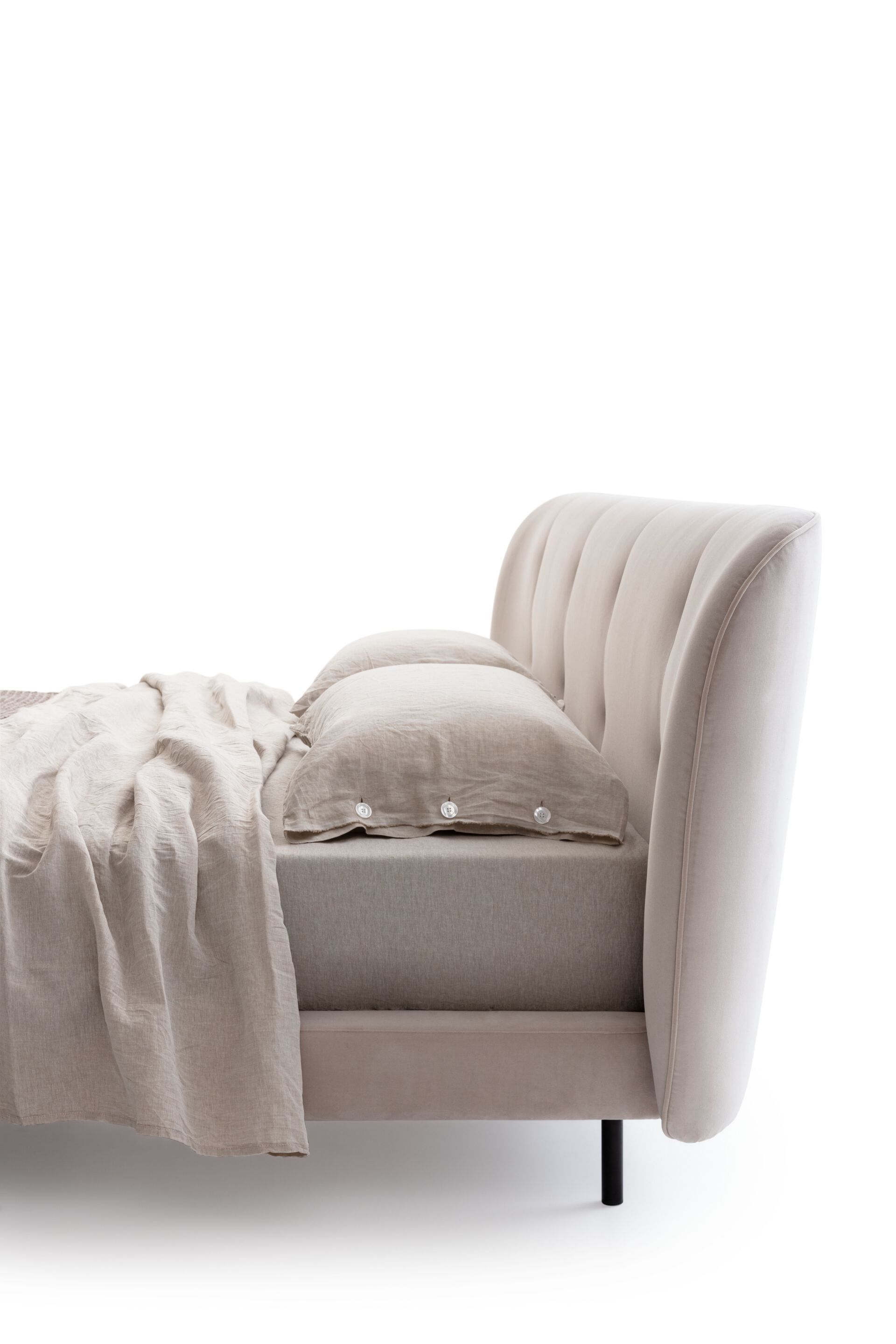 Двуспальная кровать из ткани NICOLINE RUBICON ARCH-00067490 - Вид №4