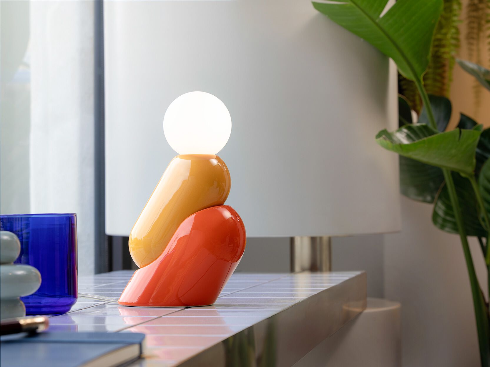 Керамическая настольная лампа FERROLUCE TATA C2820 ARCH-00124482 - Вид №3