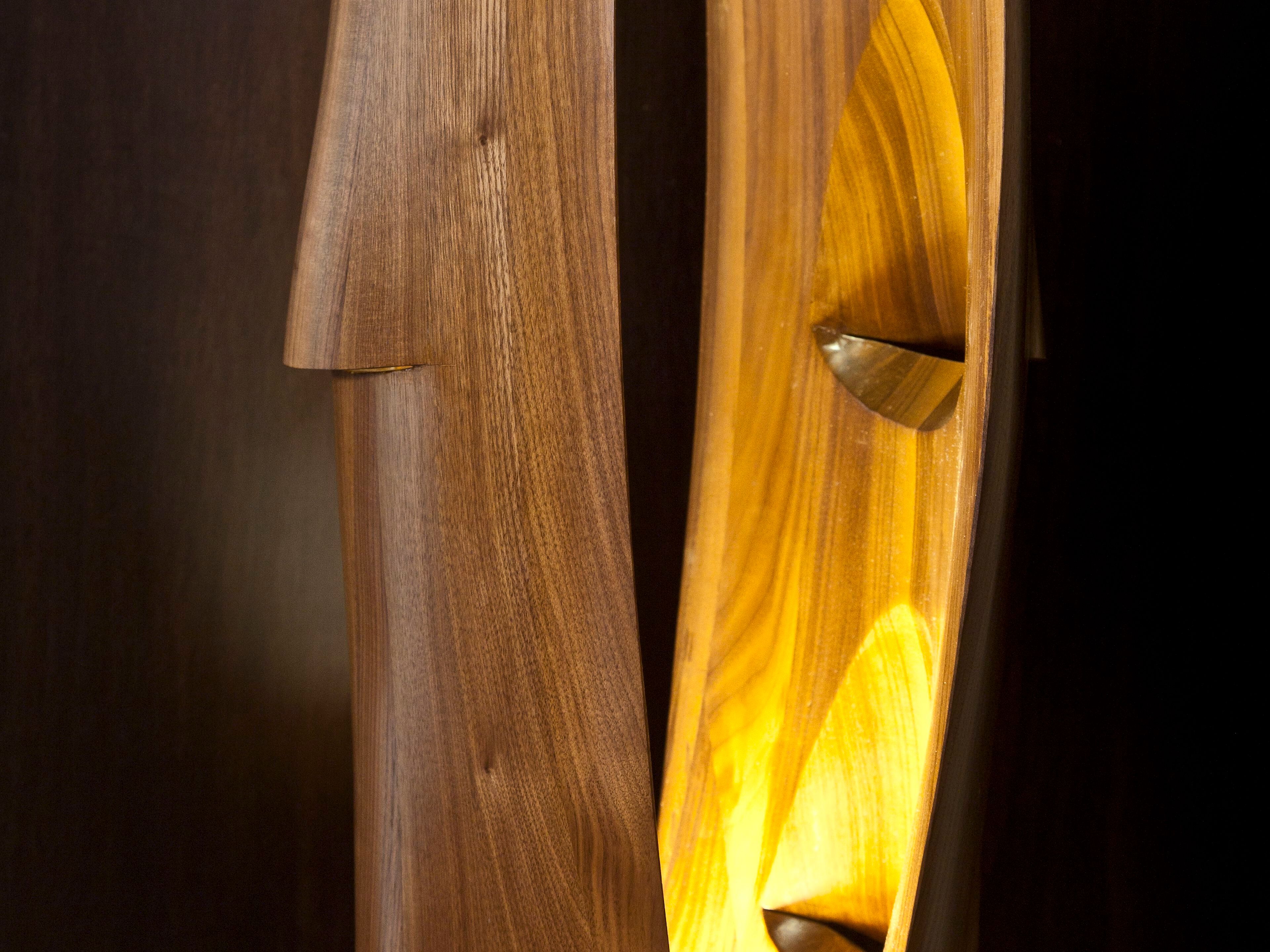 Деревянный светодиодный подвесной светильник LO Contemporary EBLOUIS-MOI ARCH-00081017 - Вид №1