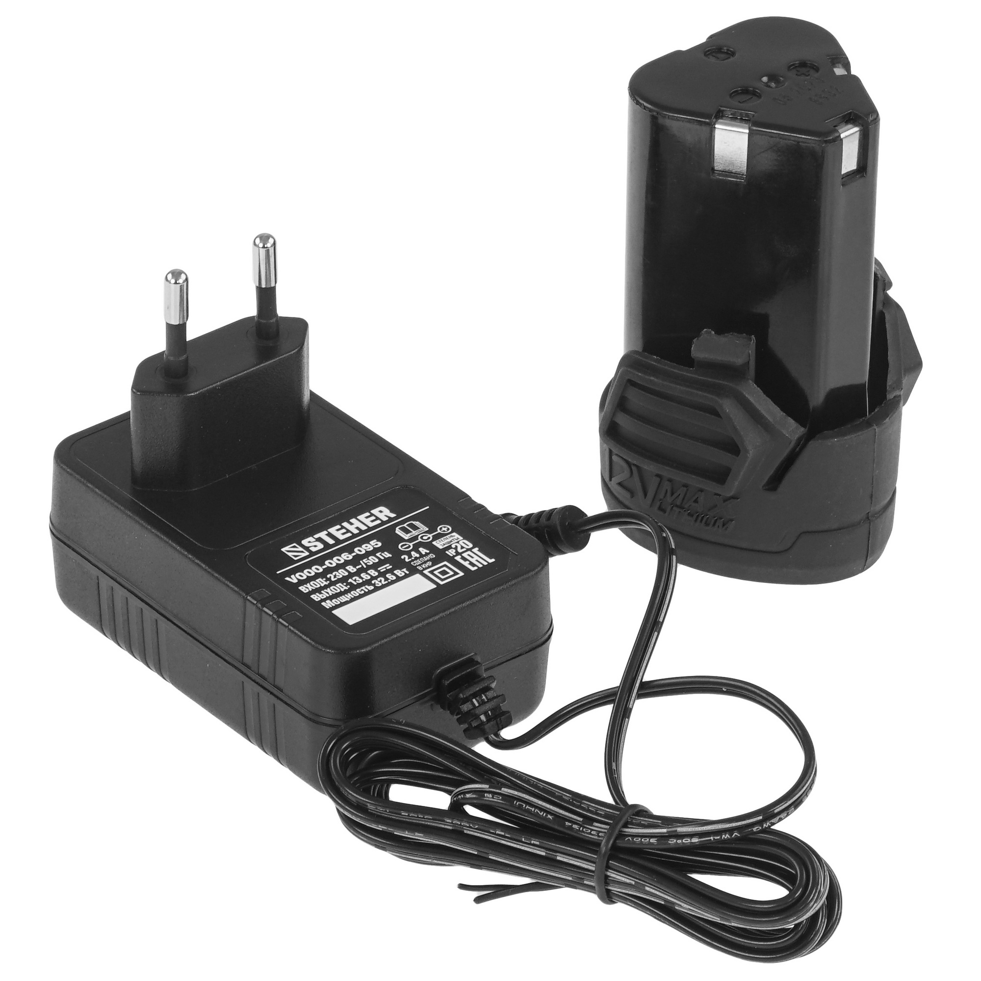 Дрель-шуруповерт STEHER CDB-120-2 5451685 STDN-0051901 - Вид №6