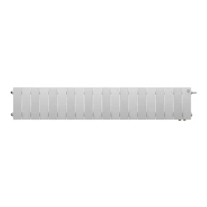 Радиатор секционный Royal Thermo PianoForte VDR80 200/10 20 секций нижнее правое подключение биметалл белый 89408787 STLM-2165190