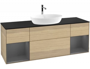 Villeroy&Boch Тумба под раковину Прямоугольная версия F862GKPC Finion Oak Veneer