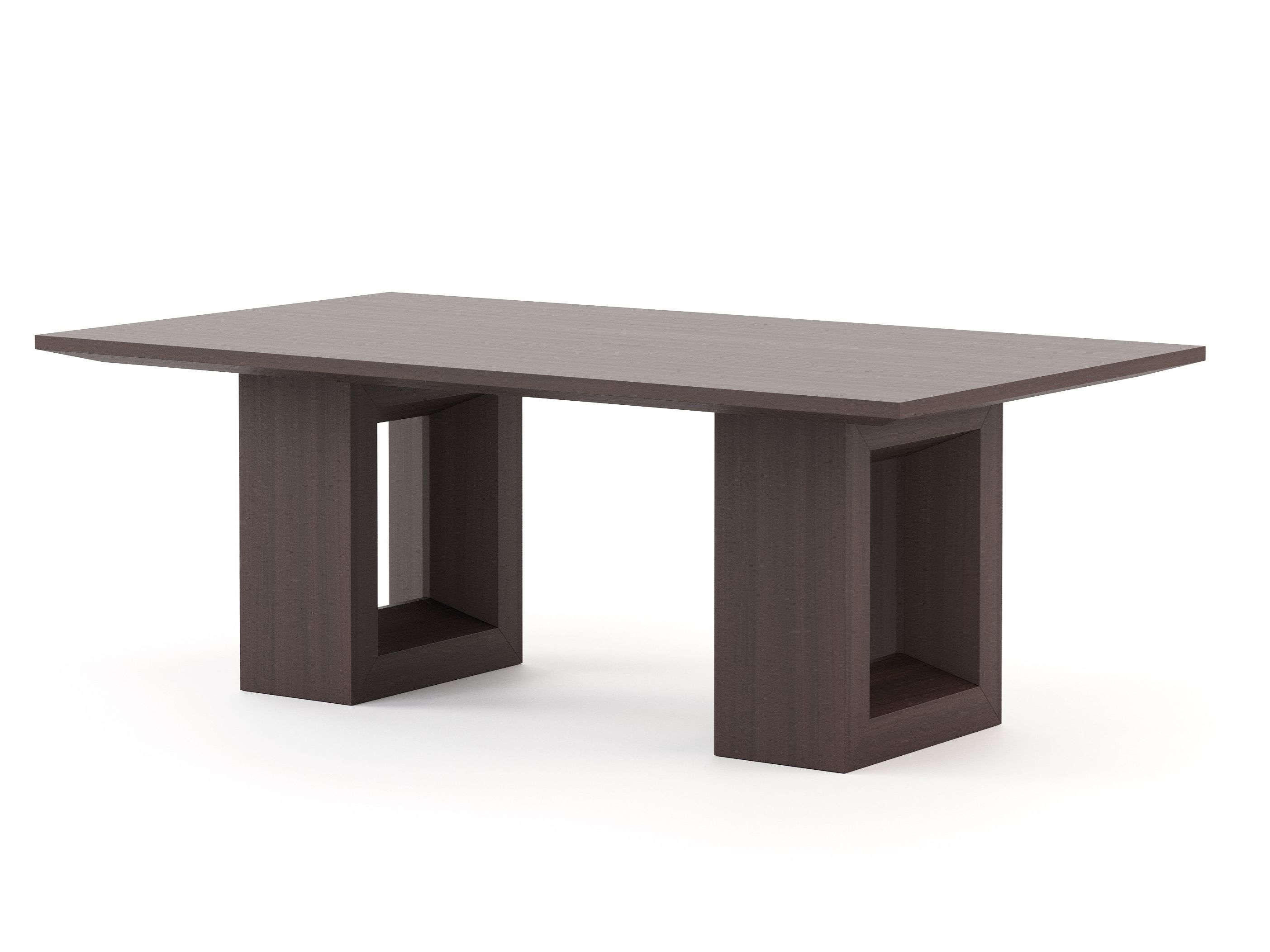 Прямоугольный обеденный стол из шпона Stylish Club ARCH-00082407