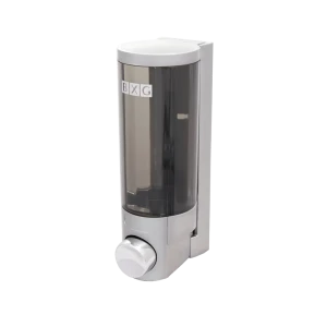 Дозатор для жидкого мыла BXG SD-1006C подвесной одинарный цвет серебристый