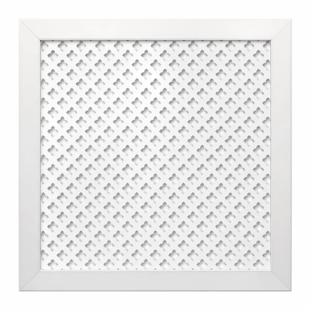 Экран радиатора Готико 60x60 см МДФ цвет белый Santreyd STLM-2050286
