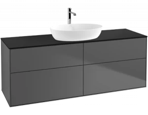 Villeroy&Boch Тумба под раковину Прямоугольная версия FA9200GK Finion Anthracite Matt Lacquer