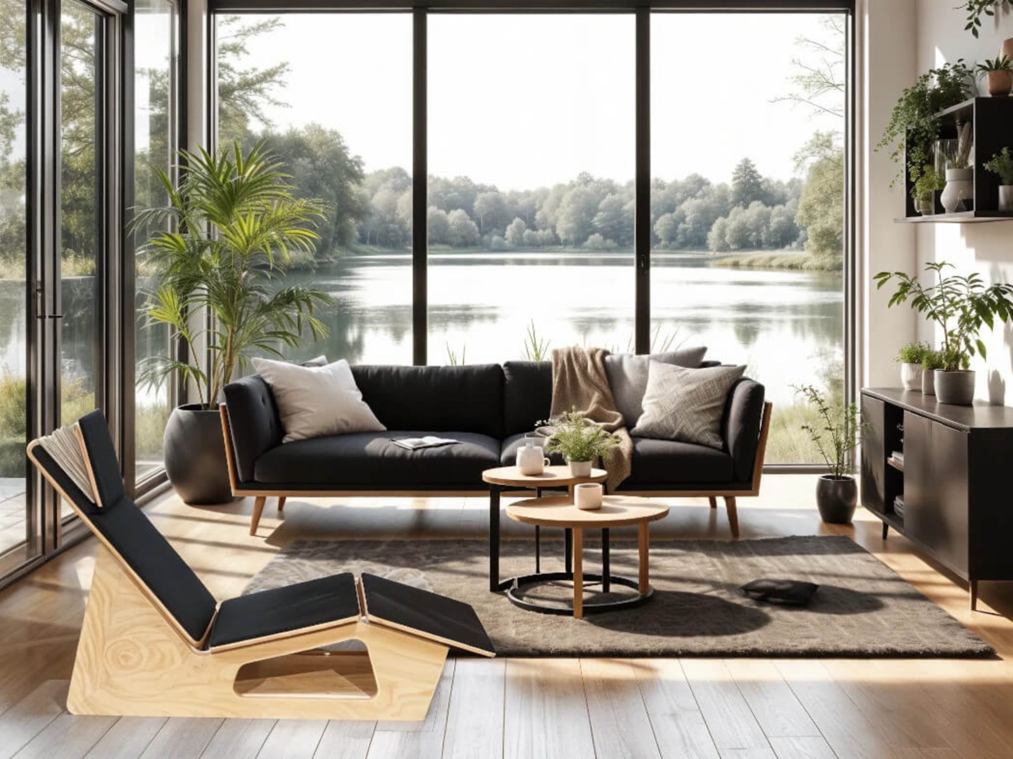 Деревянный шезлонг Radis RUHE ARCH-00078883 - Вид №1