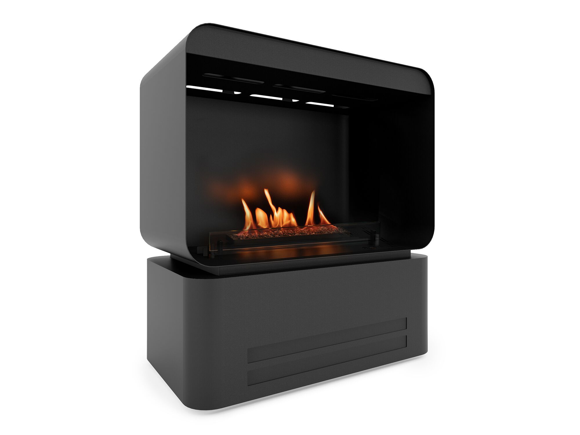 Отдельно стоящий камин из биоэтаноловой стали Planika RETRO ARCH-00146712 - Вид №3