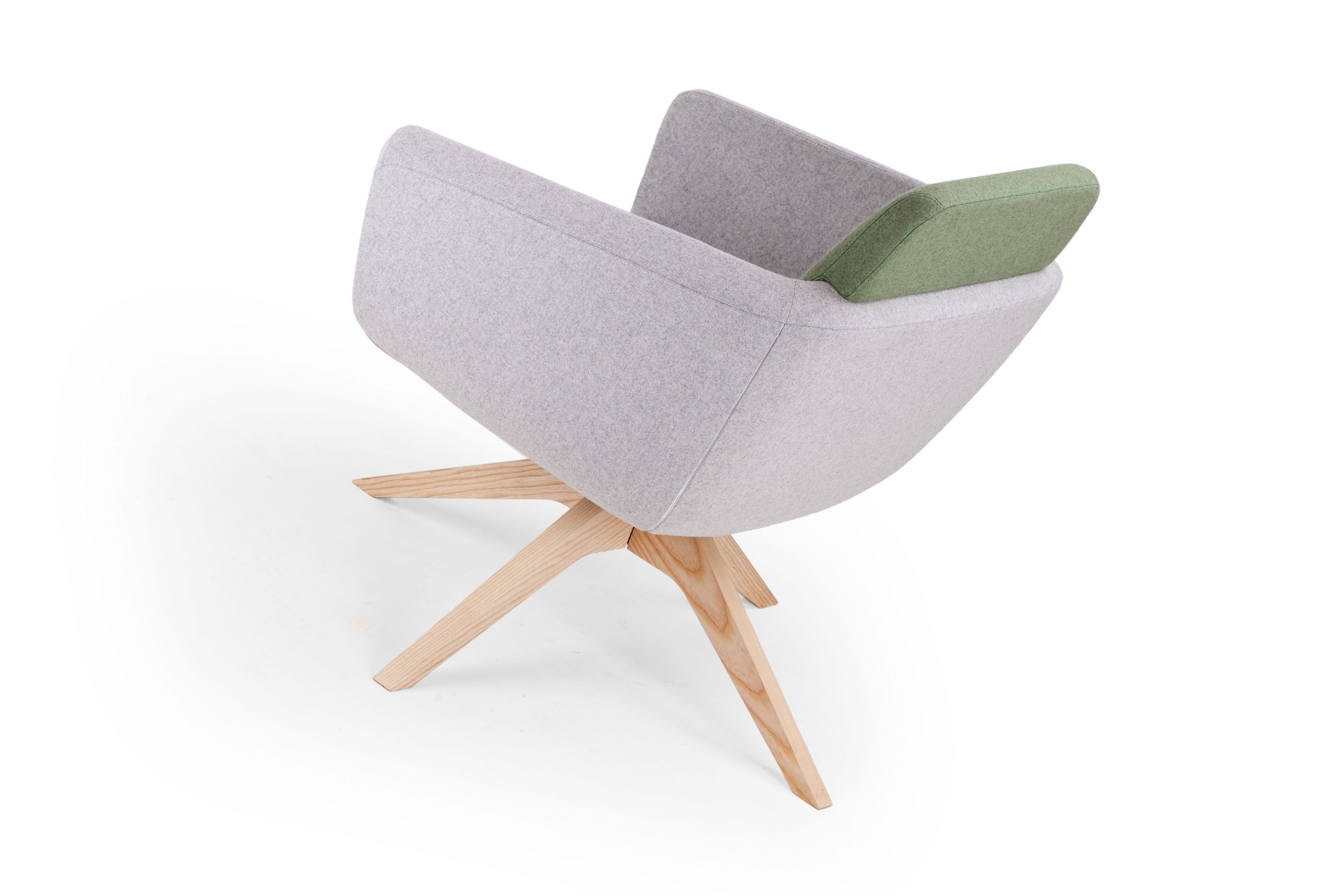 Тканевое кресло с подлокотниками True Design Arca ARCH-00008073 - Вид №1