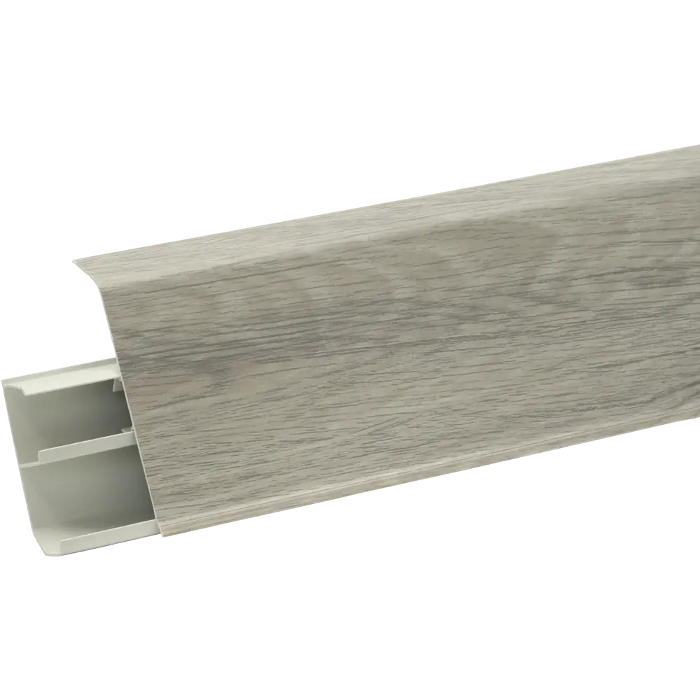 Santreyd Плинтус напольный ПВХ Дуб Турне 8 см - элегантное завершение интерьера 83410230 STLM-0041062