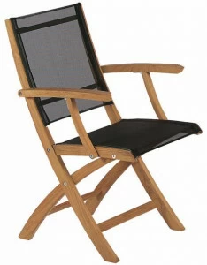 Royal Botania Складной садовый стул из batyline® с подлокотниками Xqi Xqi 55 f