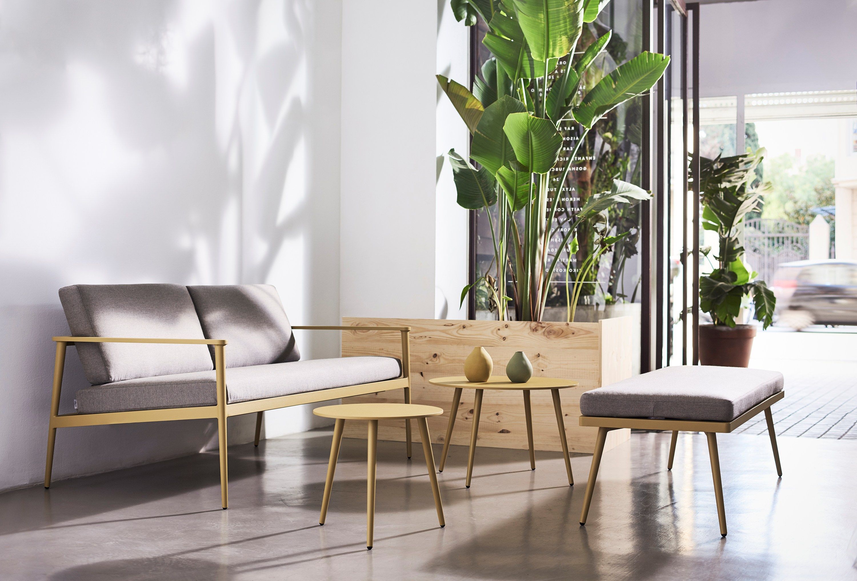 Садовая скамейка в Vinytex Bivaq Vint ARCH-00064457 - Вид №1