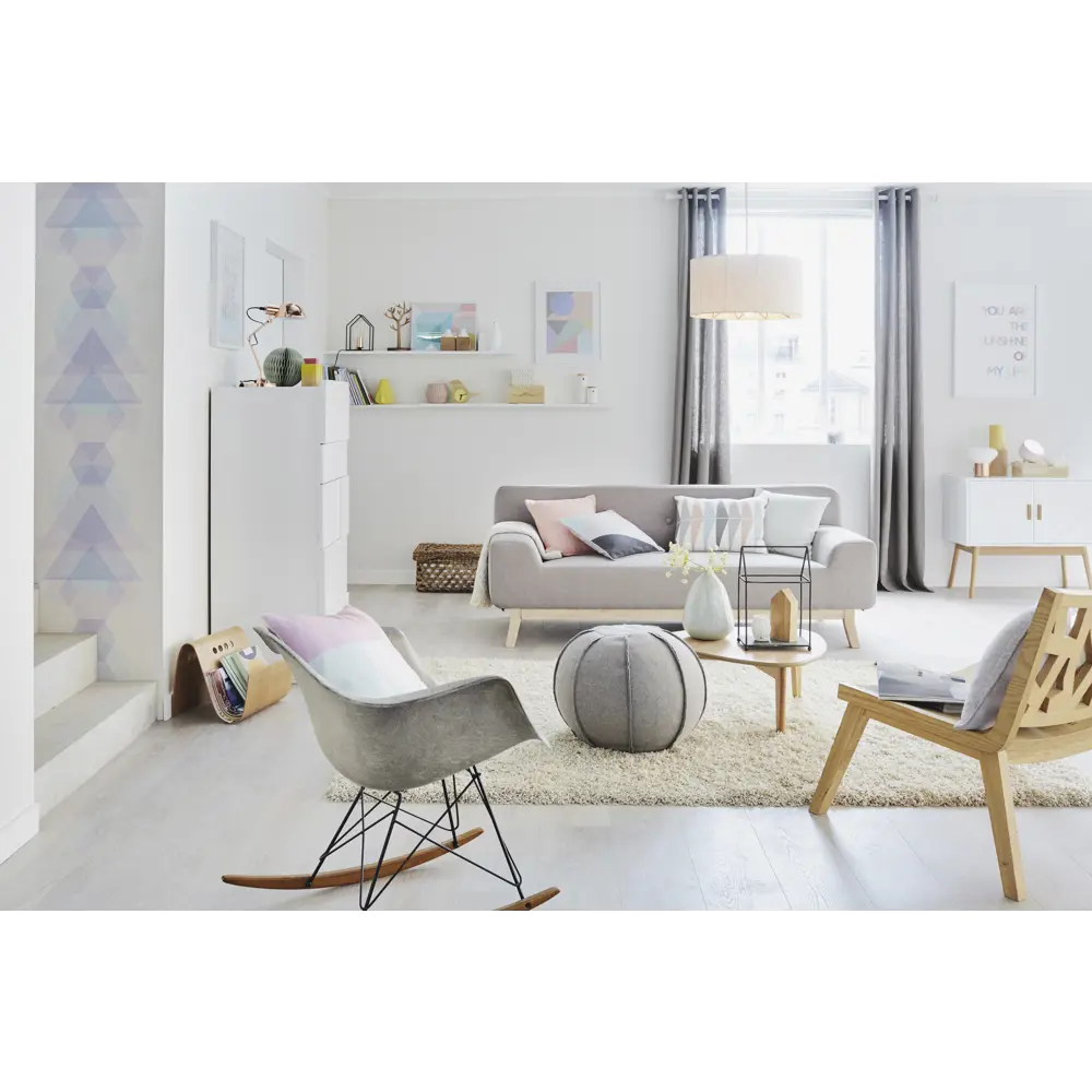 Шнур декоративный Clyde 1xЕ27x60 Вт, бетон/металл, цвет серый INSPIRE STLM-2119606 - Вид №1