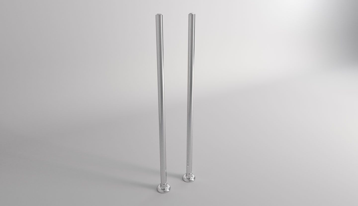 Смеситель для ванны с 2 отверстиями с ручным душем Park Avenue Caruso ARCH-00058198 - Вид №7