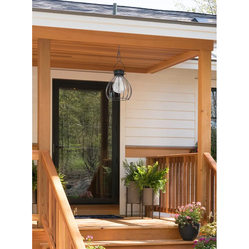 Светильник уличный на солнечных батареях цвет прозрачный Eglo STLM-2160957 - Вид №1