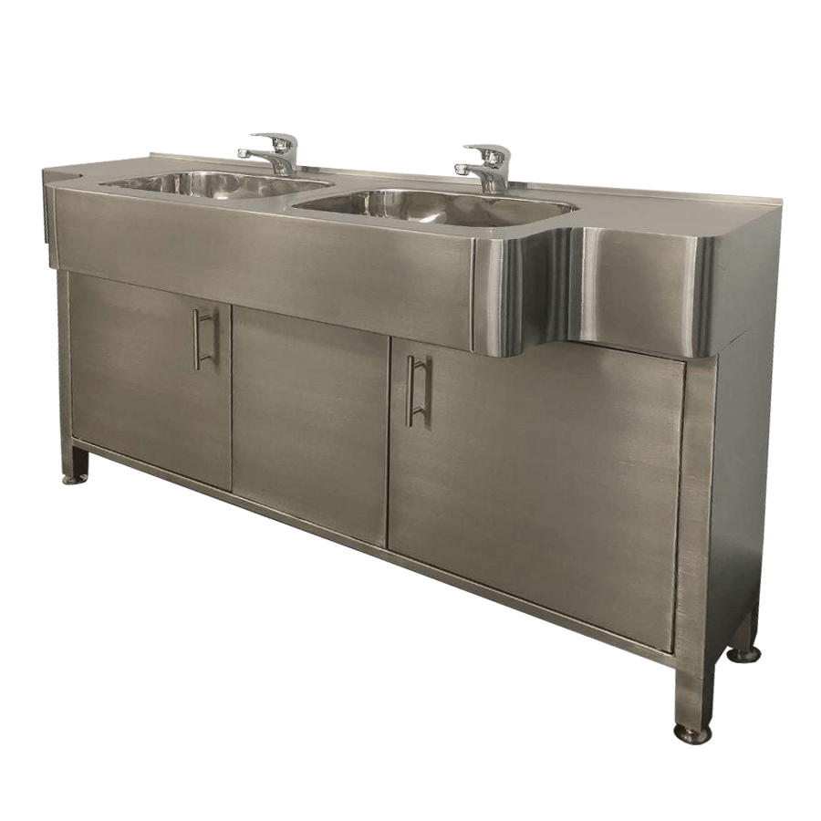 3-004.1  Раковины коллективные Public Steel  - Вид №2