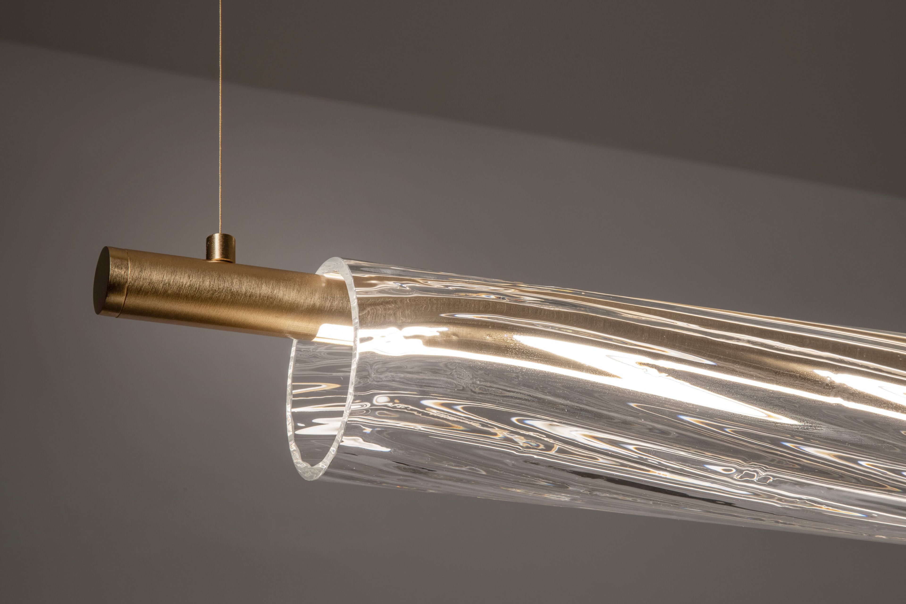 Стеклянный подвесной светильник Patrizia Volpato ORBITE ARCH-00141639 - Вид №15