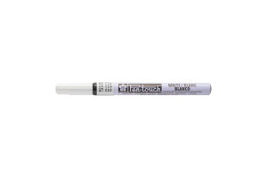 18135367 Маркер Pen-Touch супертонкий стержень, 0.7мм, Белый 42100 SAKURA