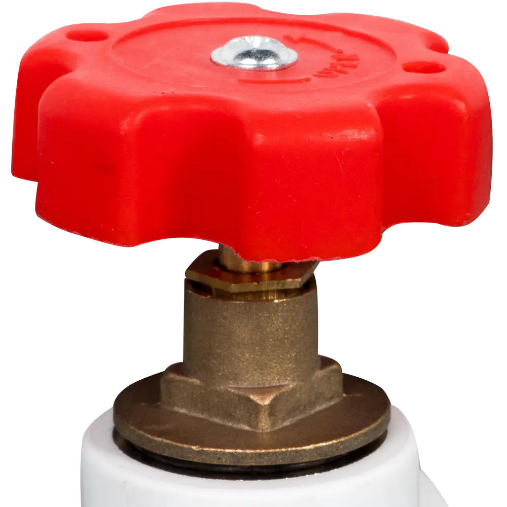 Вентиль запорный PN20 25x25 мм ручка барашек полипропилен Santreyd STLM-2119062 - Вид №2