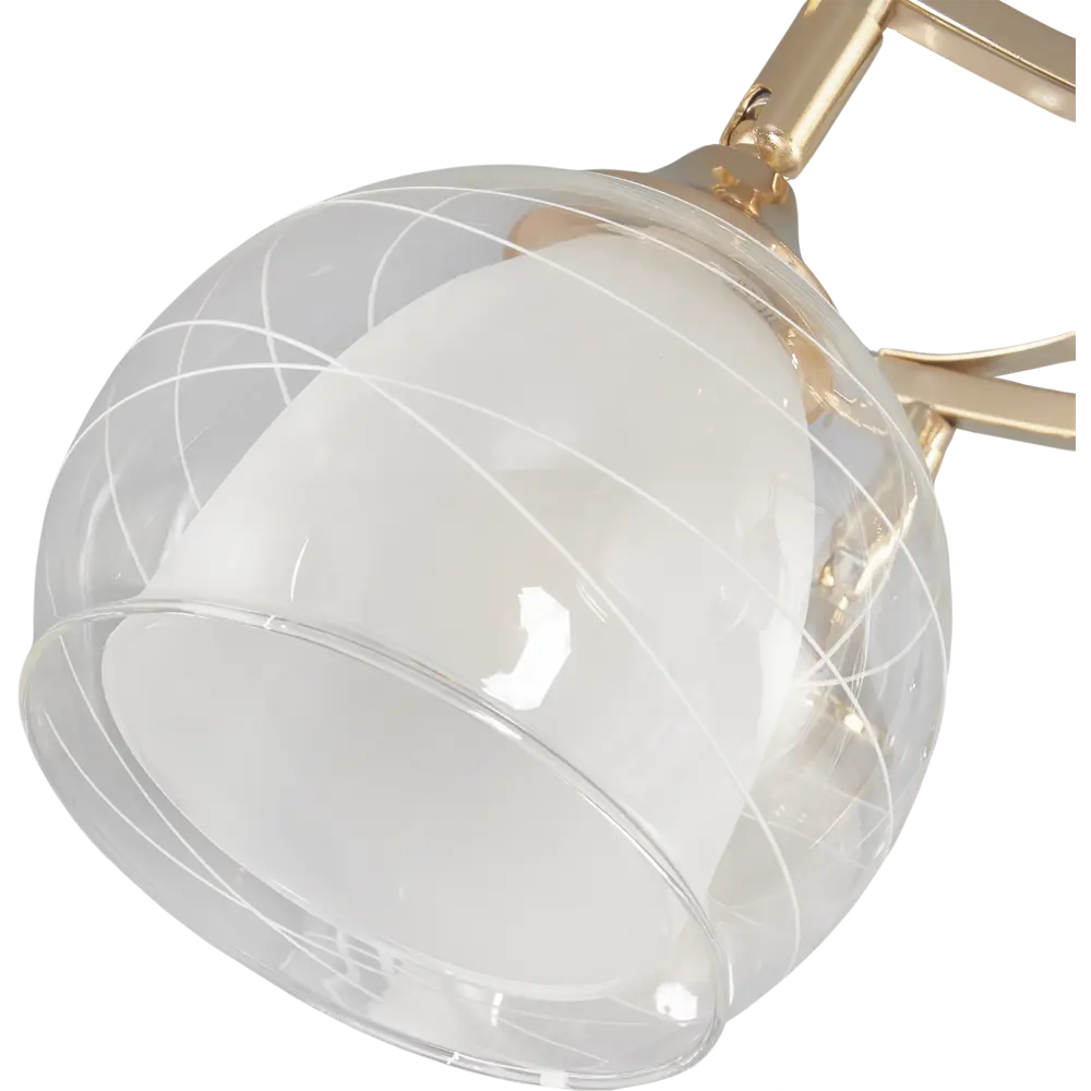 Люстра «Твинс» 8хЕ27х60 Вт, цвет золотой WINK STLM-2089561 - Вид №5