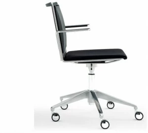 Diemmebi Регулируемое по высоте офисное кресло с 5 спицами и колесами S’mesh