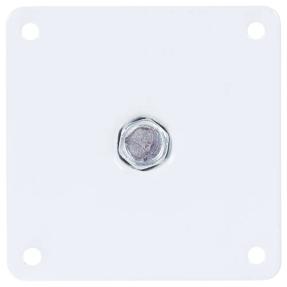 Опора круглая 150х50 мм цвет белый LARVIJ STLM-2062197 - Вид №1