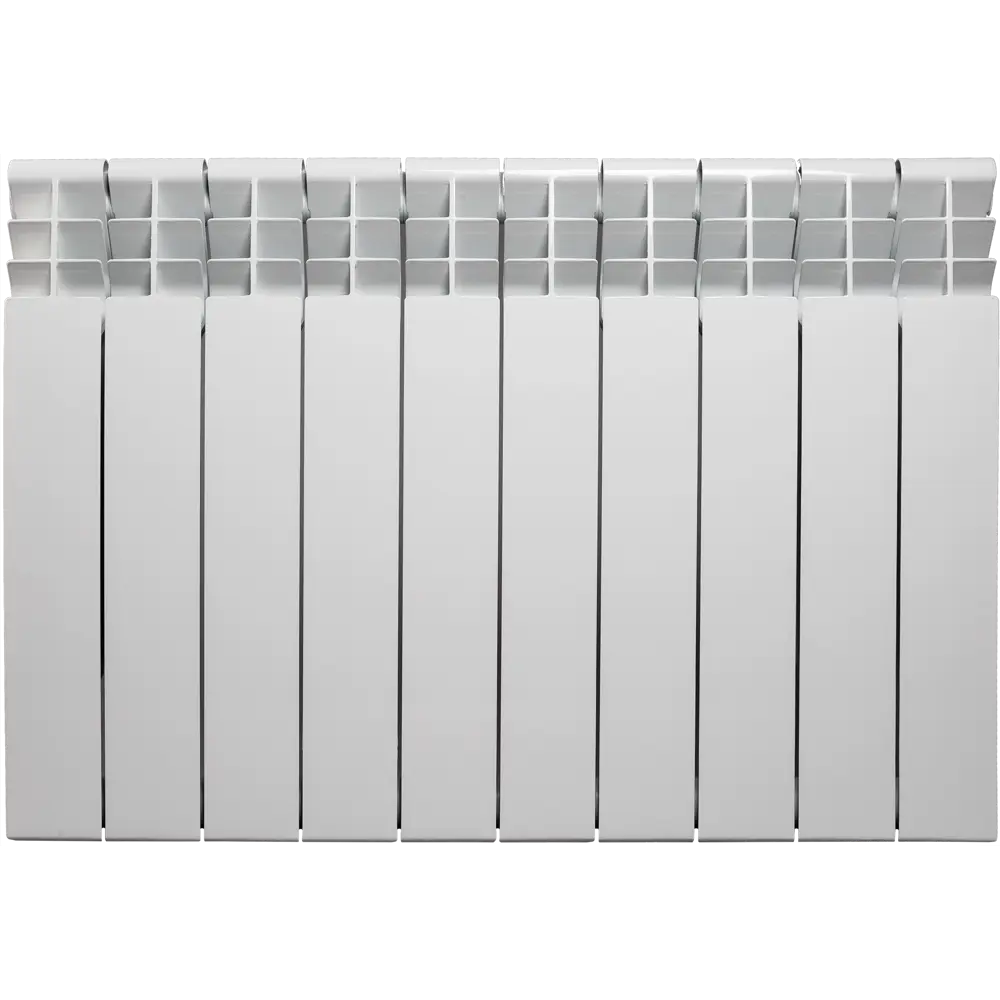 Радиатор Vittoria Плюс 500/87 1 секция боковое подключение биметалл белый Royal Thermo STLM-2171909