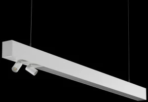 LUNOO Алюминиевый линейный профиль для точечных светильников L-way