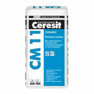 Клей для плитки Ceresit СМ 11 25кг