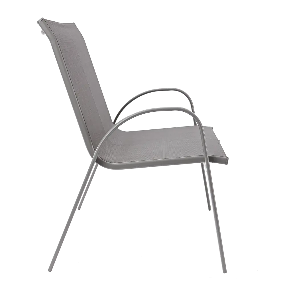 Скамья садовая Alma 113x69x91 см сталь тёмно-серый Santreyd STLM-2016807 - Вид №3