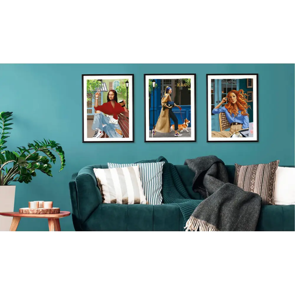 Постер Мона Лиза 30x40 см АРТ ДИЗАЙН STLM-2174872 - Вид №2