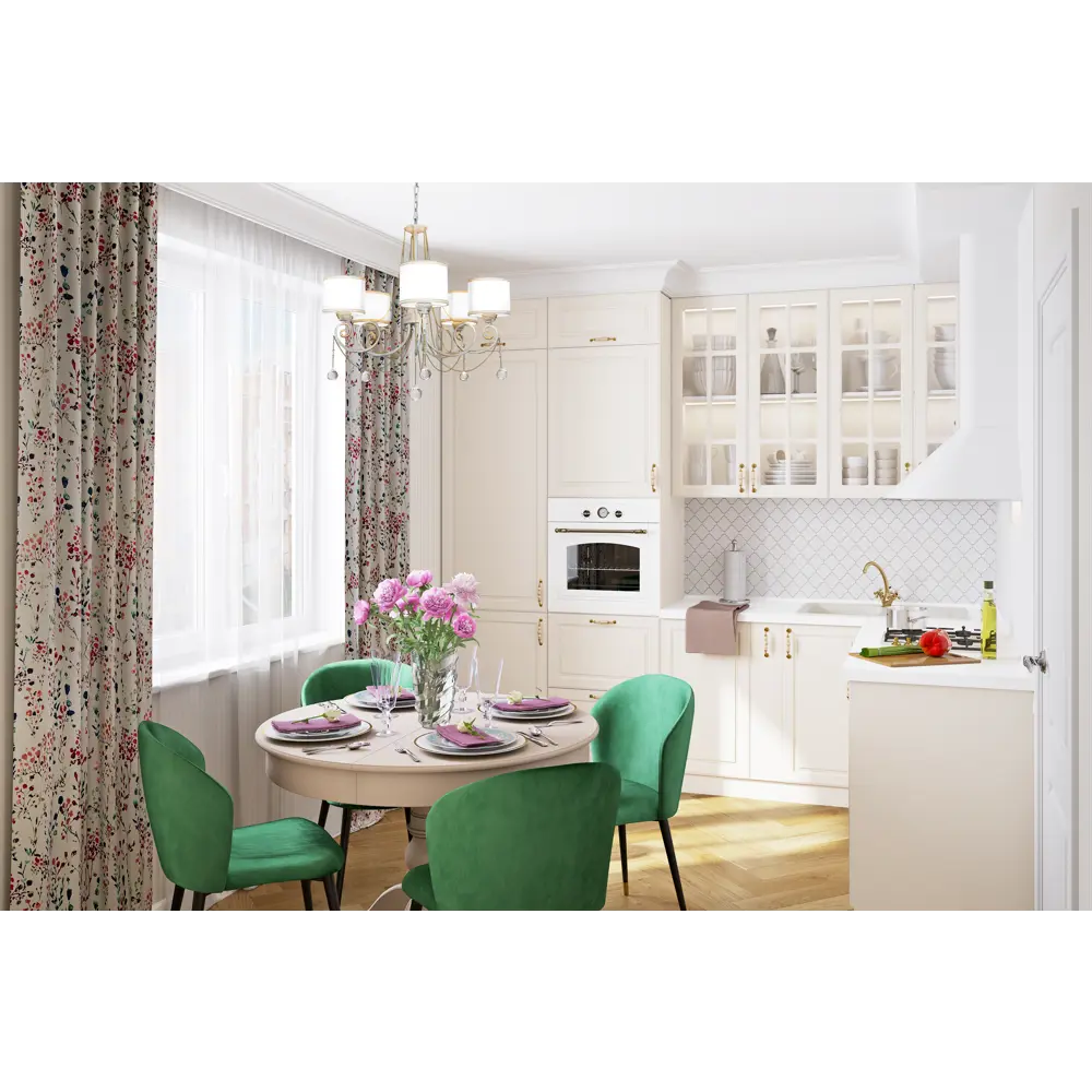 Фасад-витрина Оксфорд Konsensa 40×77 см для элегантной кухни 89366066 STLM-1579071 - Вид №6