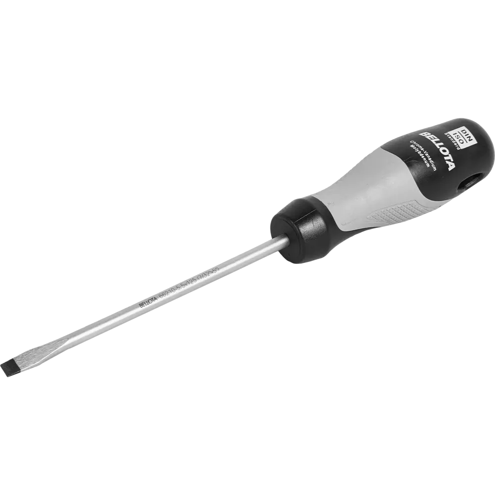 Прямая отвертка Bellota SL5.5 с эргономичной рукояткой 87100211 STLM-0848538