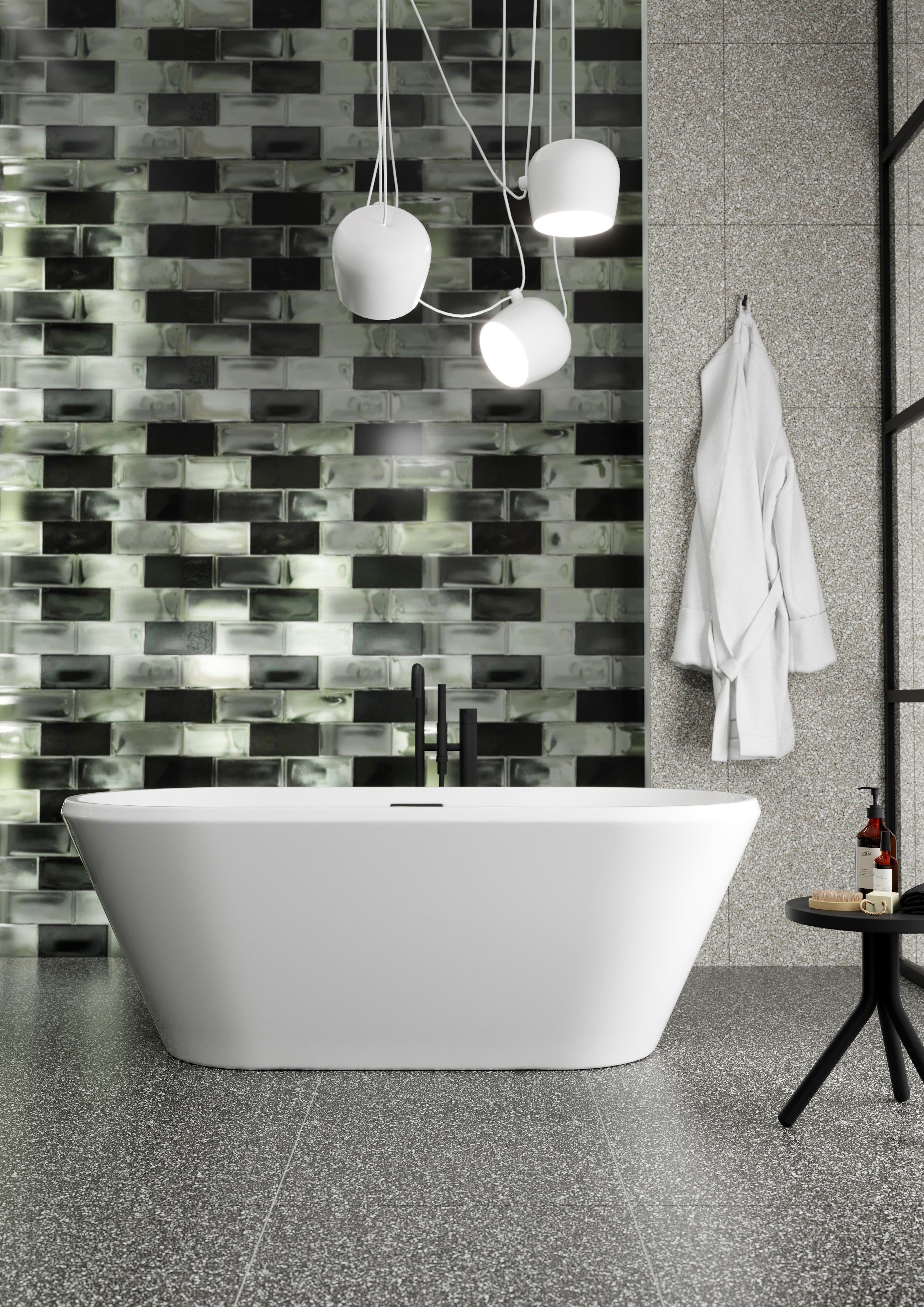 Акриловая овальная центральная ванна GSG Ceramic Design Cruise ARCH-00123080 - Вид №1