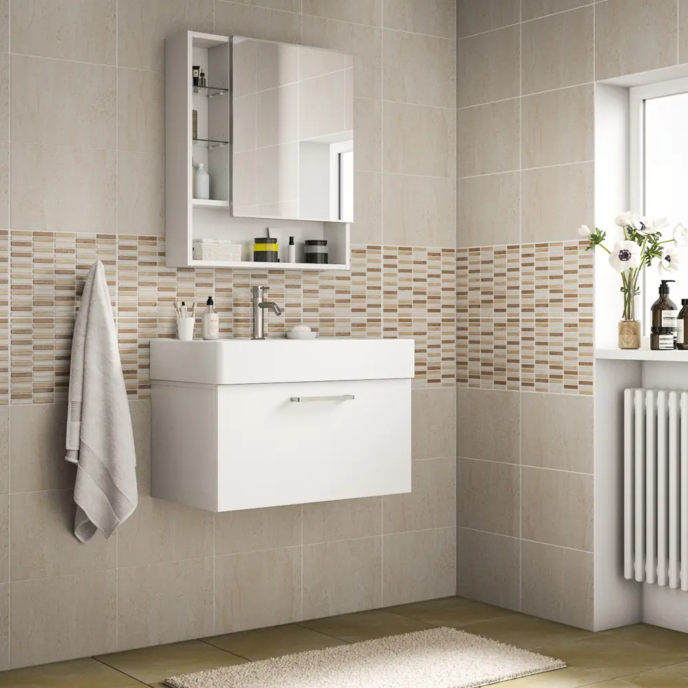 Раковина накладная прямоугольная Easy 71 см SENSEA STLM-2130670 - Вид №8
