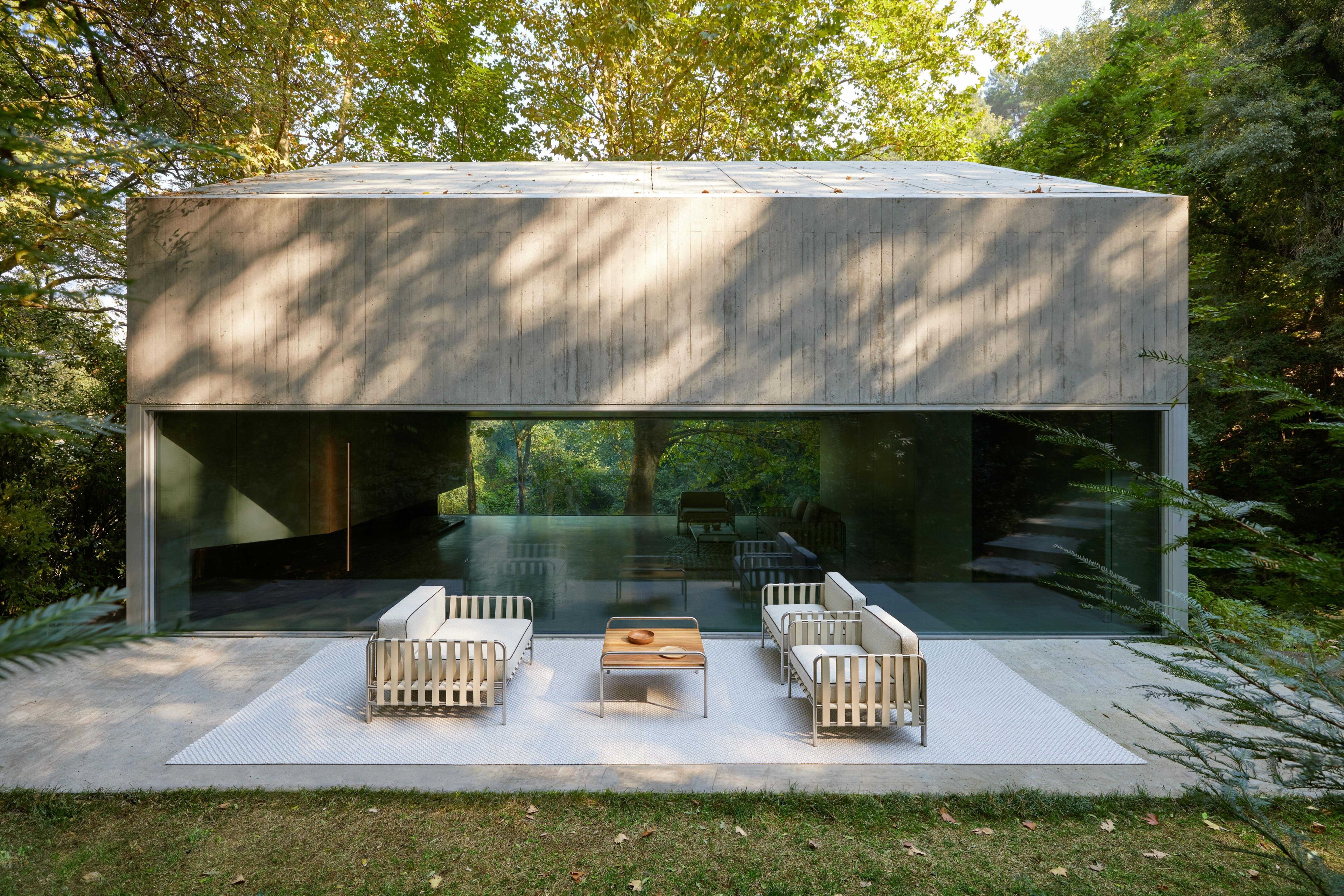 Высокий квадратный журнальный столик GANDIABLASCO Onsen ARCH-00150015 - Вид №3