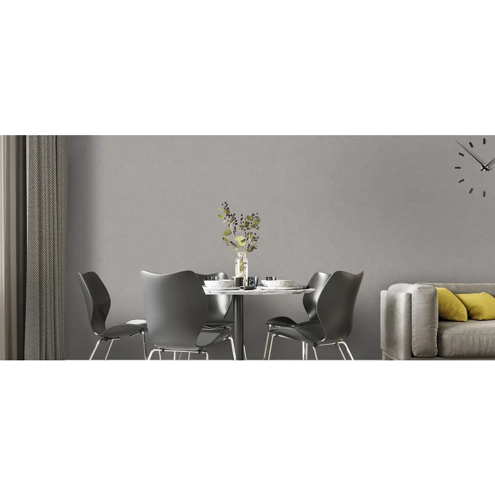 Обои флизелиновые Vog Collection Essen темно-серые 1.06 м W72232-44 89361756 STLM-2072712 - Вид №2