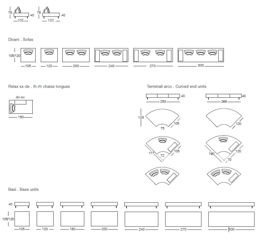 Ткань диван Dema FLY LIGHT ARCH-00135387 - Вид №4