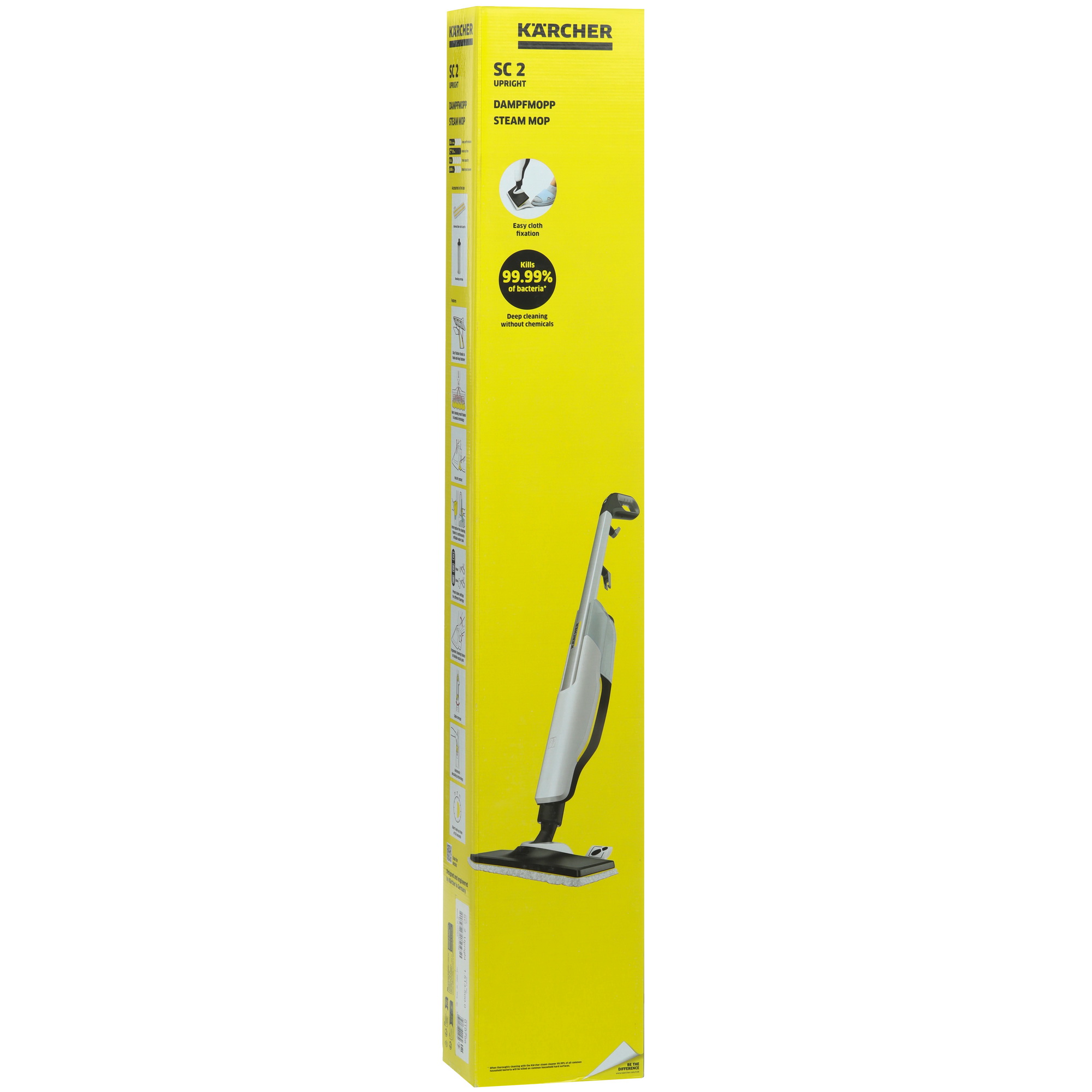 9067399 Пароочиститель Karcher SC 2 Upright белый STDN-0135944 - Вид №9