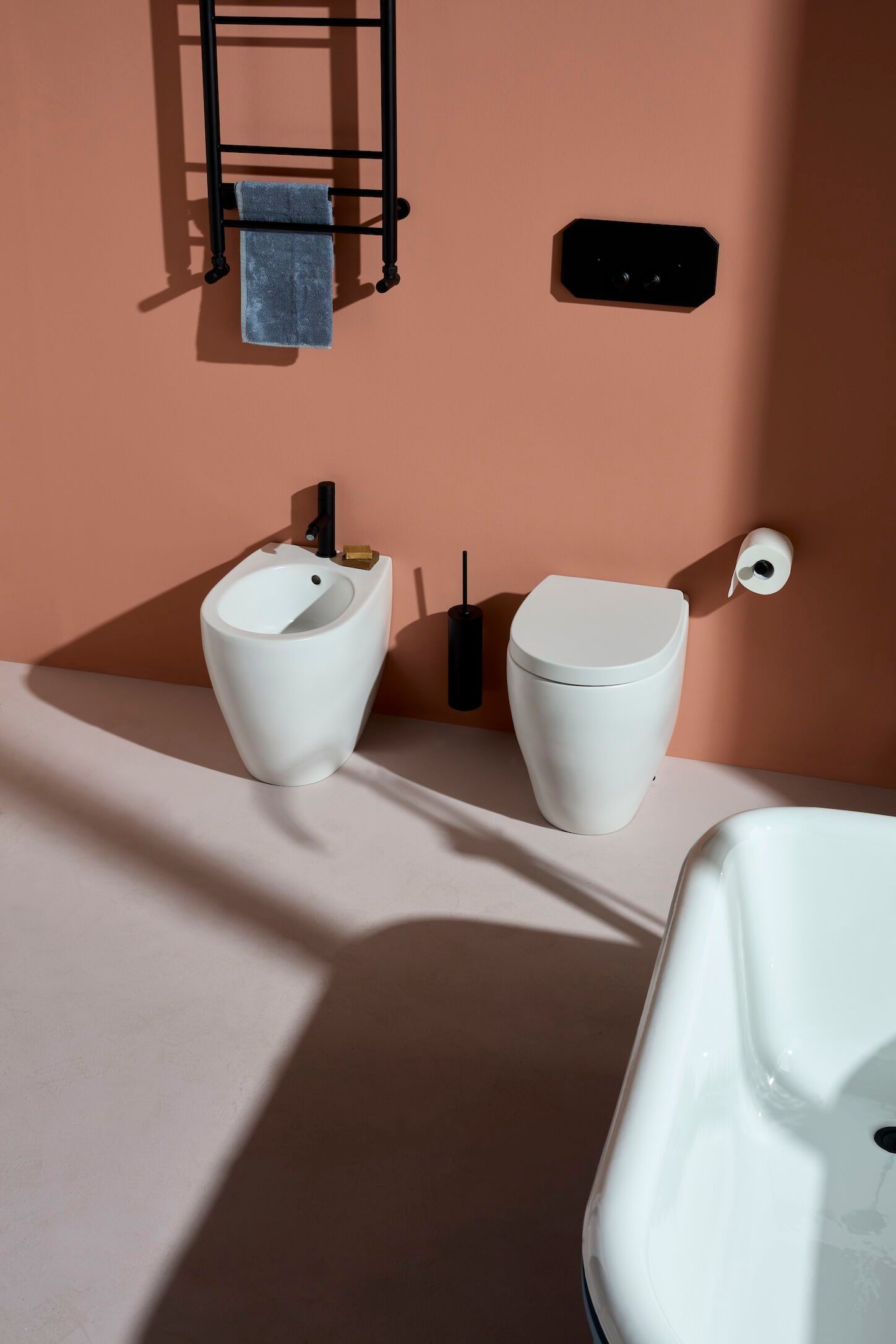 Напольный умывальник с зеркалом Gaia Mobili Contemporary ARCH-00022869 - Вид №3