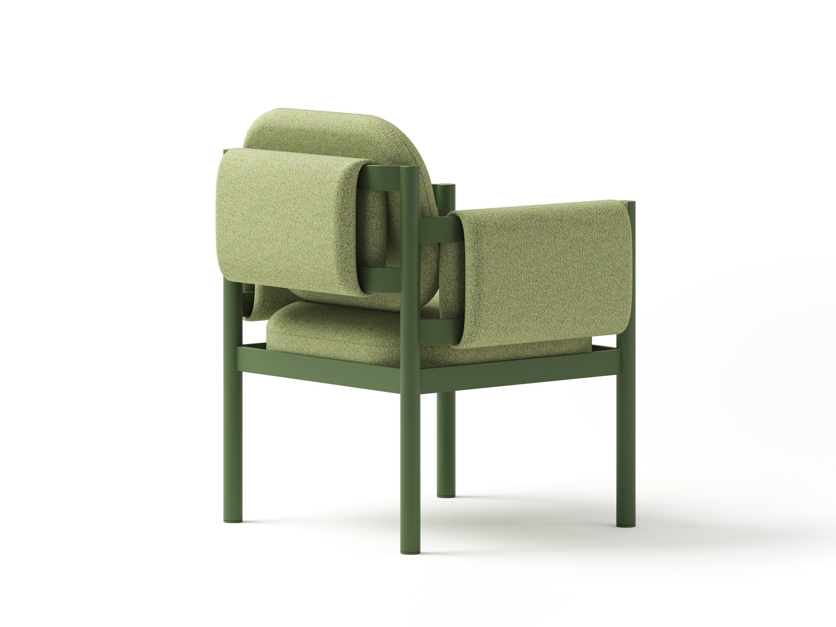 Алюминиевый мягкий садовый стул с подлокотниками Joyf Tropic ARCH-00108686 - Вид №1