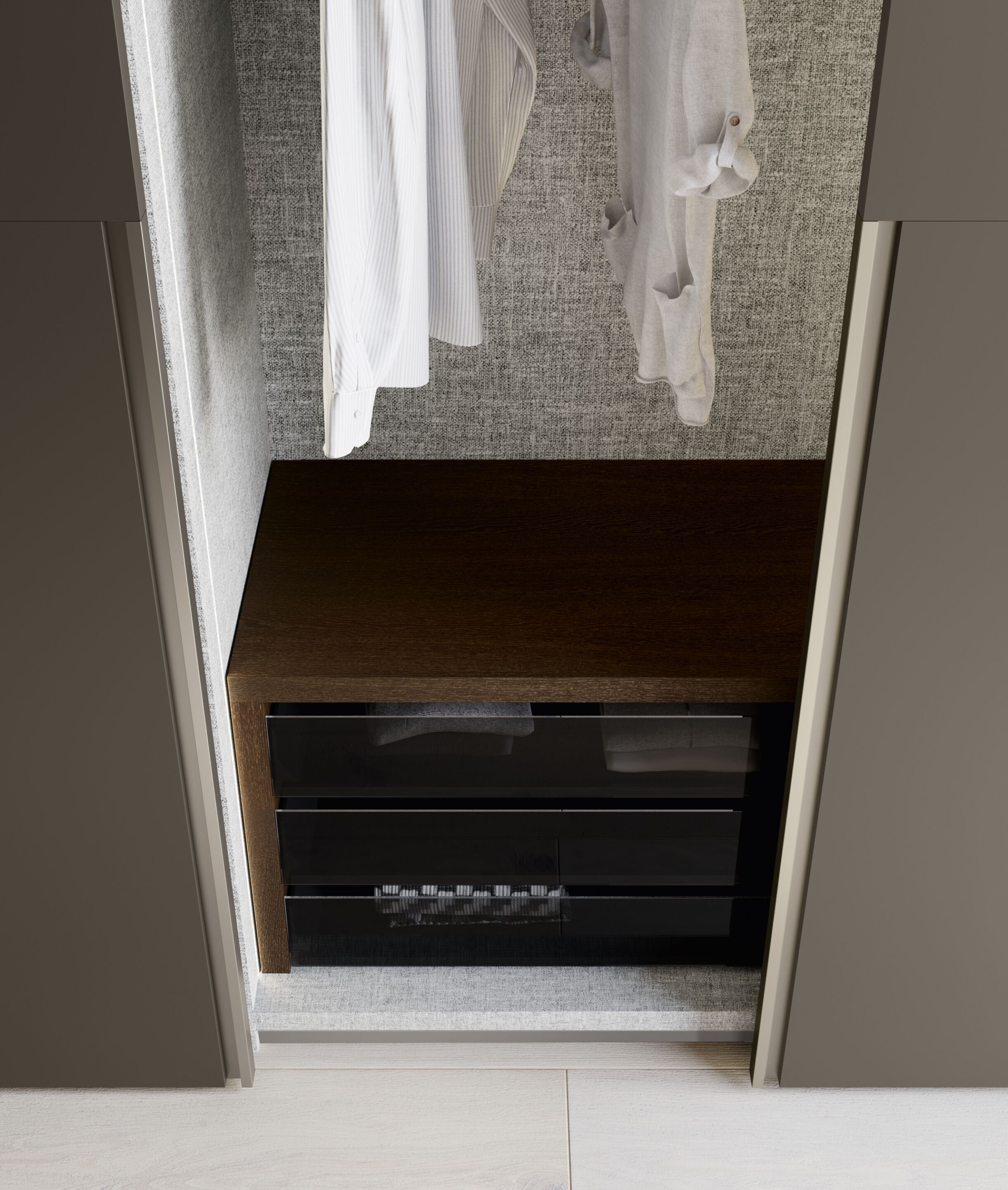 Секционный деревянный шкаф с раздвижными дверями Dall'Agnese Wardrobe Collection ARCH-00054656 - Вид №2