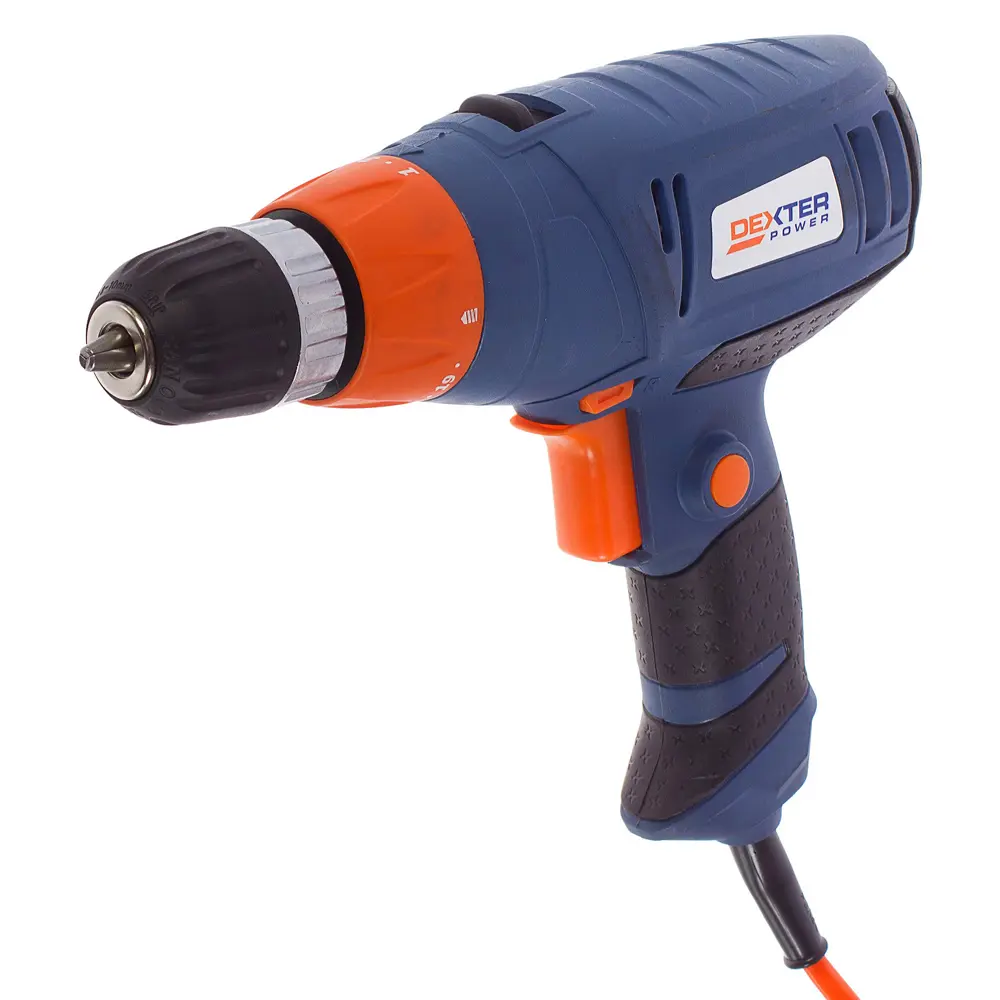 Дрель сетевая Dexter J1Z-HW09-10, 350 Вт DEXTER POWER STLM-2071253