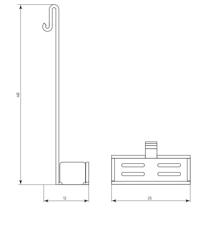 Porta dispenser in plexiglass Gaia Mobili Комплектующие ARCH-00130396 - Вид №2