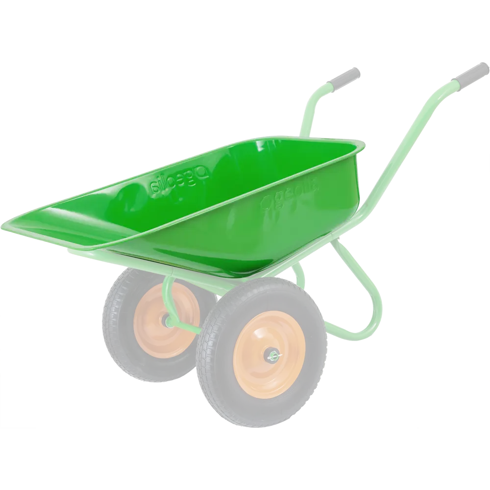 Кузов для тачки GEOLIA 110 л из оцинкованной стали, зеленый 85112871 STLM-0058946 - Вид №2